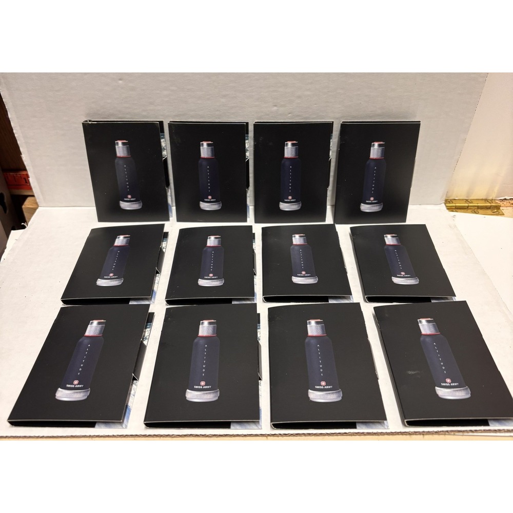SWISS ARMY ALTITUDE EDT Splash Set of 12 Sample vials Travel size